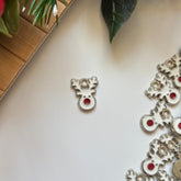 Rudolph the Reindeer Enamel Craft Charm